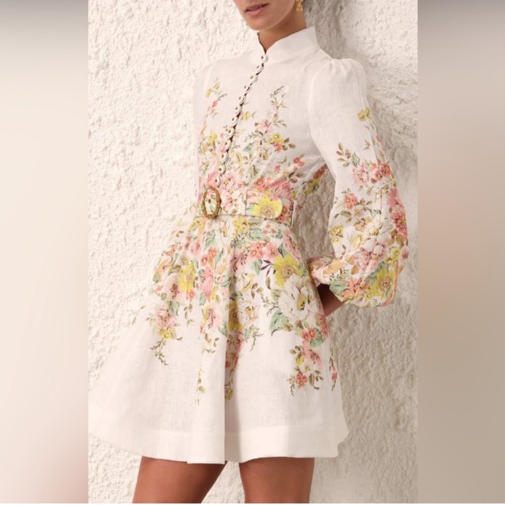 Zimmermann
Matchmaker Buttoned Mini Dress
